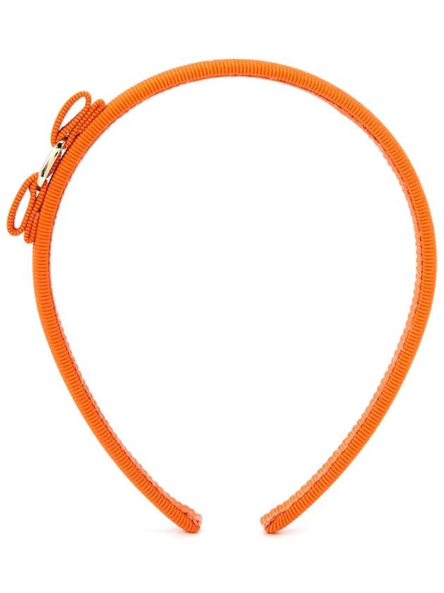 Vara Bow Headband Orange - SALVATORE FERRAGAMO - BALAAN 3