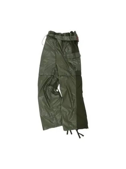 Adjustable Parachute Cargo Pants Khaki - ANDERSSON BELL - BALAAN 2