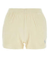 Short Pants SH933MK MILKWASHED White - SPORTY & RICH - BALAAN 1