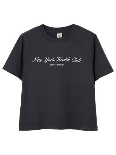 New York gym print t shirt - SPORTY & RICH - BALAAN 1