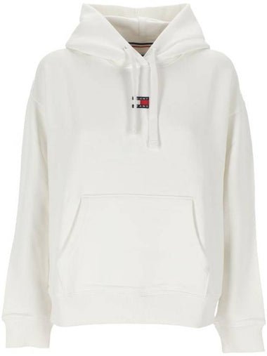 hooded sweatshirt DW0DW17326 YBR - TOMMY HILFIGER - BALAAN 1