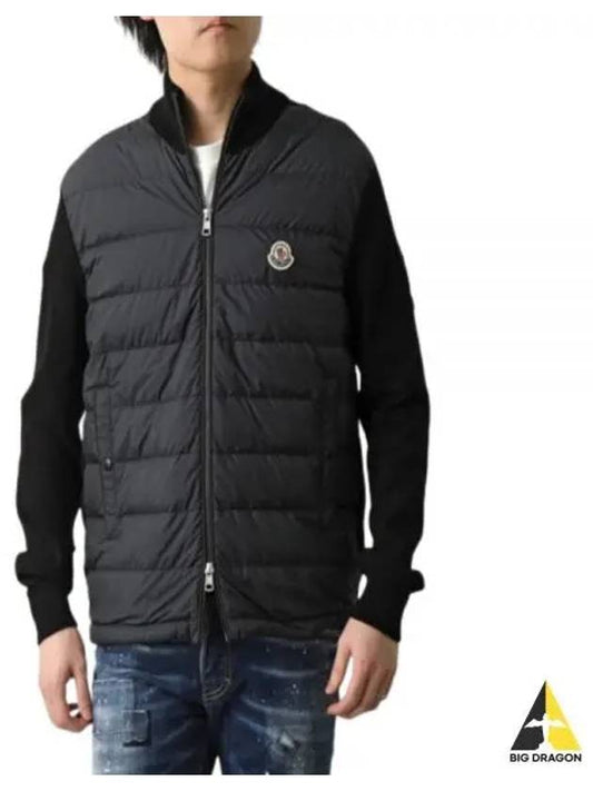 24 9B00020 M1115 999 Knit padded cardigan - MONCLER - BALAAN 1