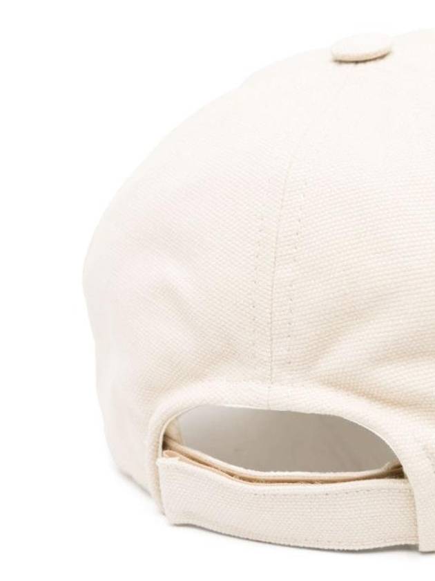 Tyron Logo Ball Cap Beige - ISABEL MARANT - BALAAN 3