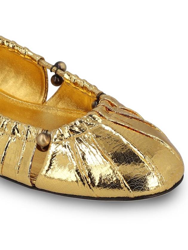 Chloè Flat shoes Golden - CHLOE - BALAAN 4