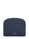 Demi Lune Card Wallet Navy - A.P.C. - BALAAN 1