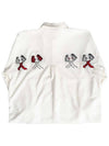 Dog Leg Dance Shirt SH03 WHITE - PLA.Y_P - BALAAN 3