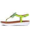 Tia corsage sandals lime green women - FITFLOP - BALAAN 3