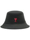 De Coeur Bucket Hat Black - AMI - BALAAN 3