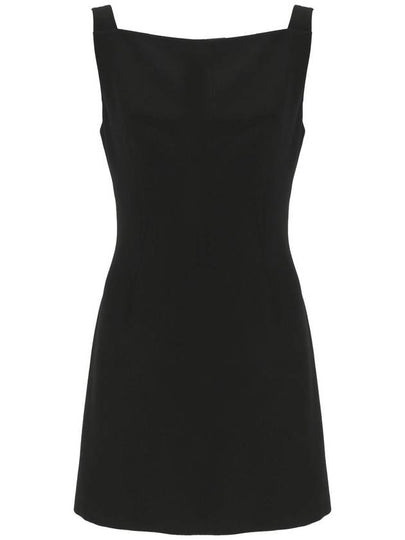 24FW midi dress BW226014N6001 AI24 BLACK - GIVENCHY - BALAAN 2