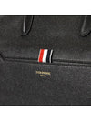 Pebble Grain Medium Duffel Bag Black - THOM BROWNE - BALAAN 8