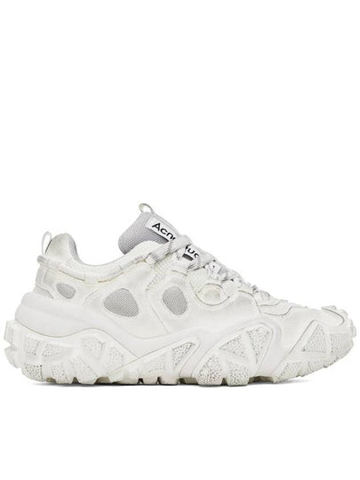 Bolzter Tumbled Low Top Sneakers White - ACNE STUDIOS - BALAAN 2