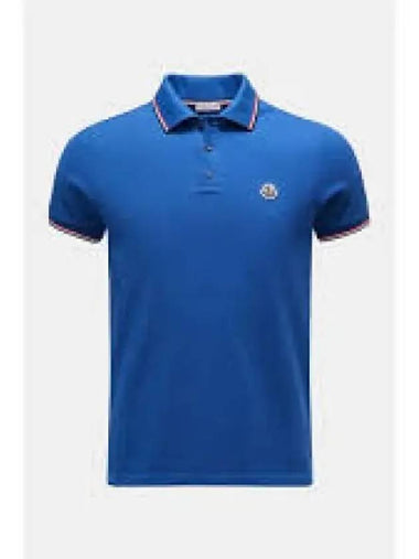 24 8A00024 84556 793 Logo Patch Polo Shirt 1245010 - MONCLER - BALAAN 1