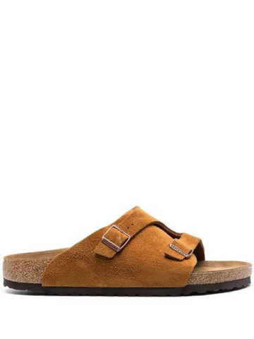 Zurich Core Leather Sandals Brown - BIRKENSTOCK - BALAAN 1