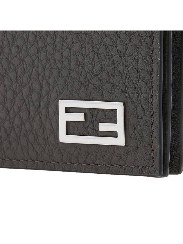 Baguette Card Wallet Grey - FENDI - BALAAN 7