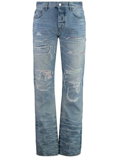 Denim Straight Pants PF23MDF020 519 FADEDINDIGO - AMIRI - BALAAN 2