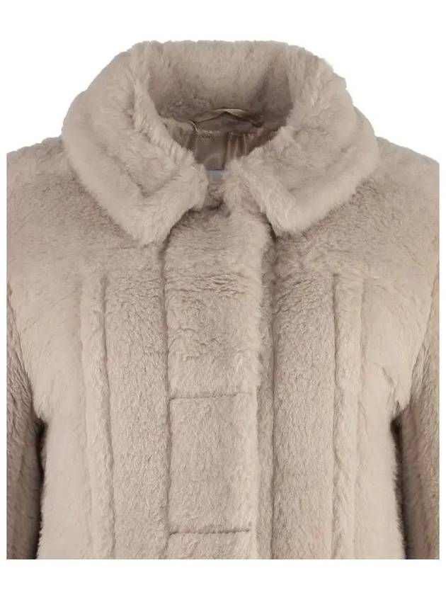 23FW TEDINNO High Neck Teddy Jacket 2310860139 002 - MAX MARA - BALAAN 4