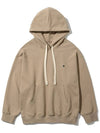 Logo embroidered hood beige - UJBECOMING - BALAAN 3