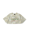 TIEDYE LOGO GRAPHIC CROP T SHIRTBEIGE - VAEKCIE - BALAAN 2