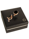 Meisterst?ck Cufflinks Black - MONTBLANC - BALAAN.