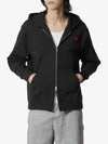 Boke Flower Embroidery Zip-Up Hoodie Black - KENZO - BALAAN 2