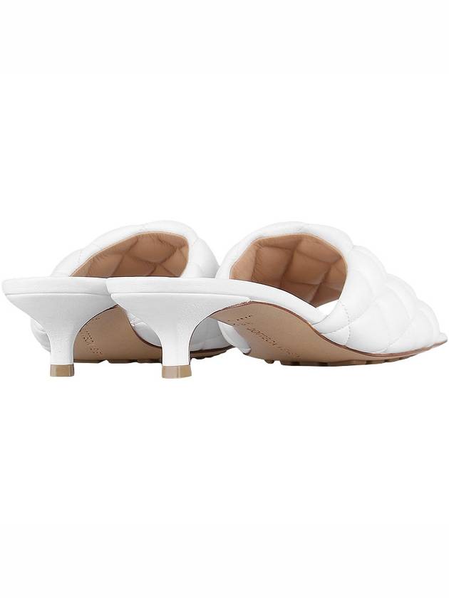 Padded Leather Mule White - BOTTEGA VENETA - BALAAN 6