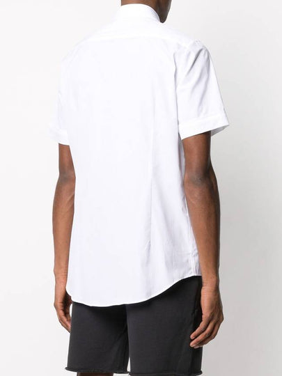 Vivienne Westwood orb logo White Short Sleeve Shirt - VIVIENNE WESTWOOD - BALAAN 2