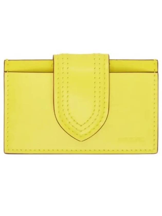 Le Porte Carte Bambino Card Wallet Yellow - JACQUEMUS - BALAAN 2