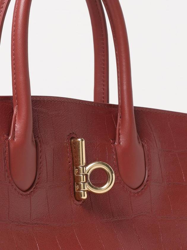 Rocking Horse Small Tote Bag Rust - BURBERRY - BALAAN 5