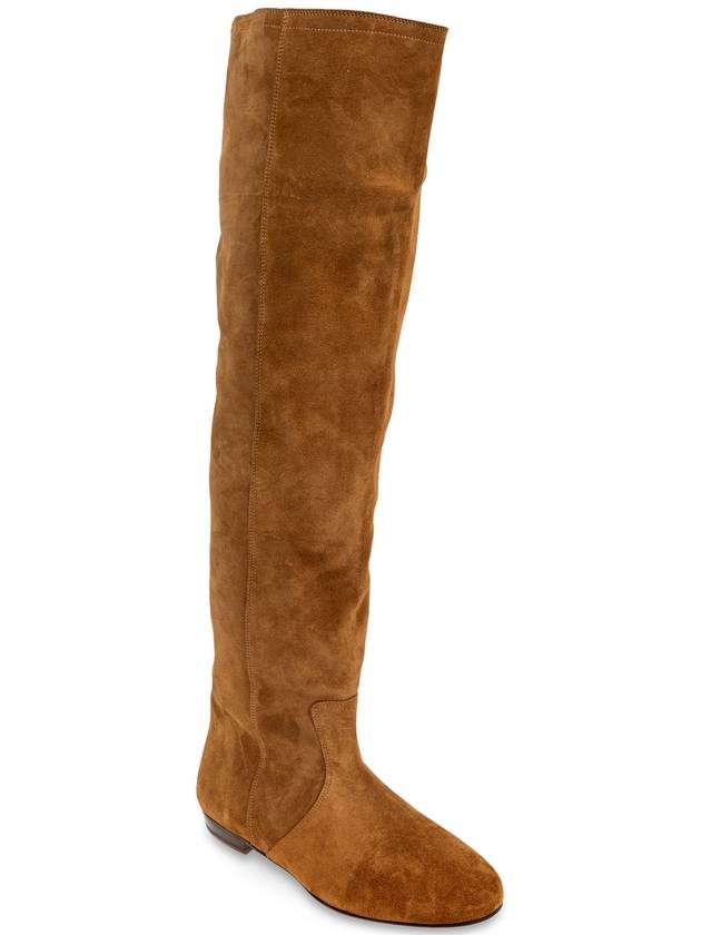 Isabel Marant Suede Boots Solya, Women's, Brown - ISABEL MARANT - BALAAN 4