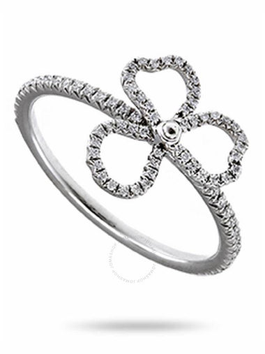 TIFFANY & CO. Ladies Tiffany Paper Flowers Diamond Open Flower Ring, Size 7 - TIFFANY & CO. - BALAAN 1