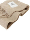 Baby Alpaca Muffler Beige - MAISON KITSUNE - BALAAN 4