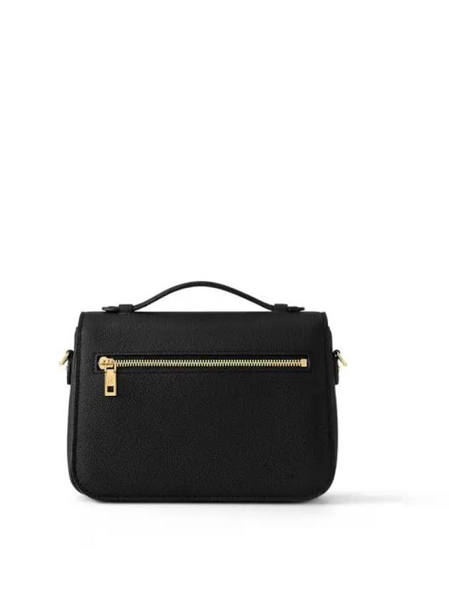 Oxford Lockme Leather Shoulder Bag Black - LOUIS VUITTON - BALAAN 7