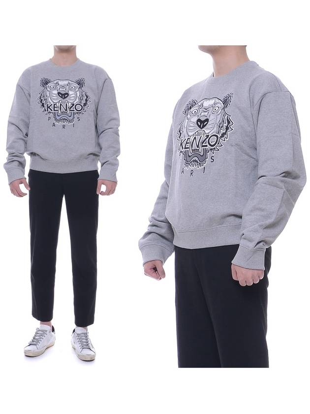 Men's Tiger Sweatshirt 5SW111_4XV_94_20F - KENZO - BALAAN 1