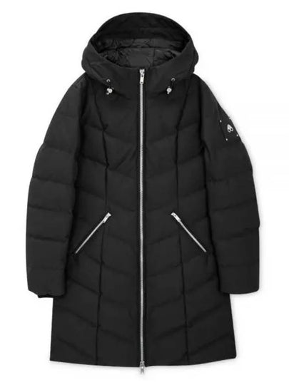 Cloud Logo Padded Parka Black - MOOSE KNUCKLES - BALAAN 2