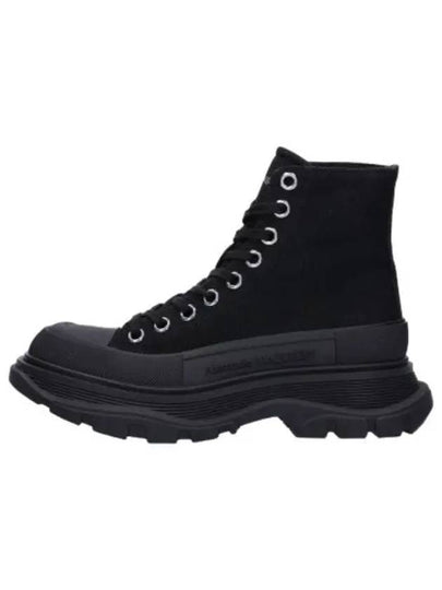 Tread Slick High Top Sneakers Black - ALEXANDER MCQUEEN - BALAAN 2