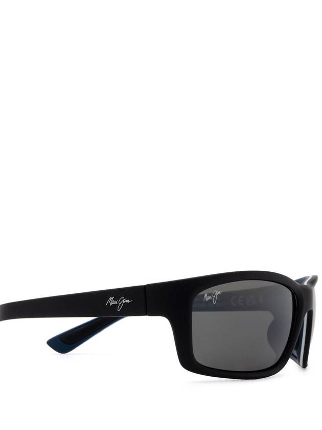 Maui Jim MJ766 Matte Soft Black / White / Blue - MAUI JIM - BALAAN 3