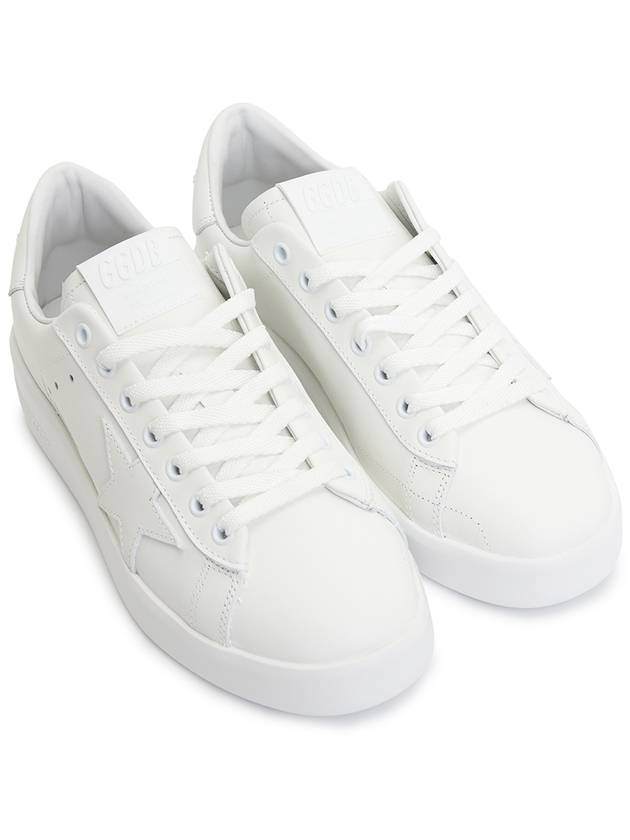 Purestar White Tab Sneakers White - GOLDEN GOOSE - BALAAN 4