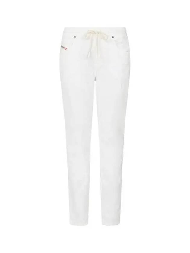 Women s Easy Damage String Jogg Jeans 2031 D KRAILEY White - DIESEL - BALAAN 1