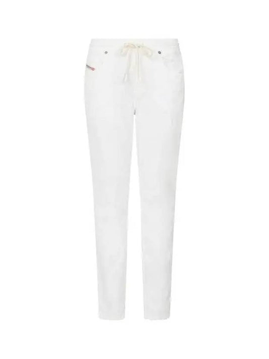 Women s Easy Damage String Jogg Jeans 2031 D KRAILEY White - DIESEL - BALAAN 1