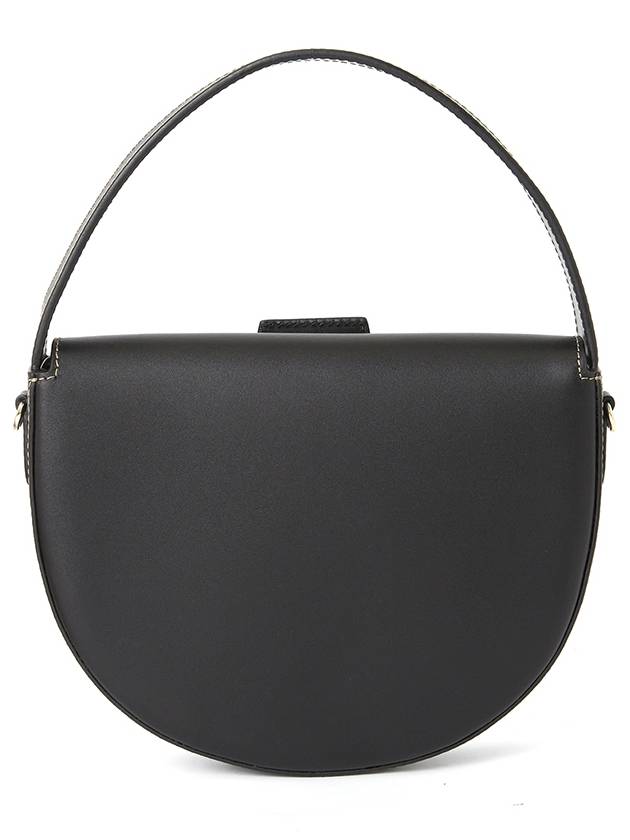 Le Pocket Small Smooth Leather Hobo Cross Bag Black - A.P.C. - BALAAN 4