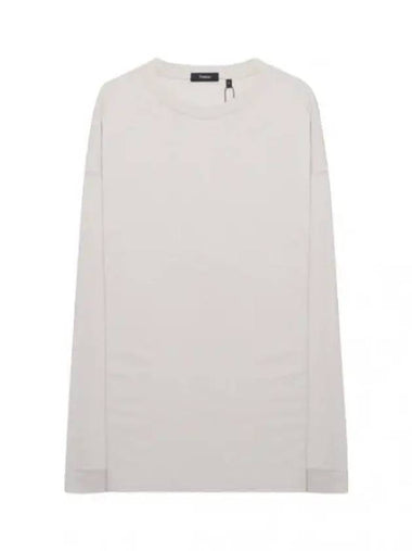 Allston cotton jersey long sleeve tee - THEORY - BALAAN 1