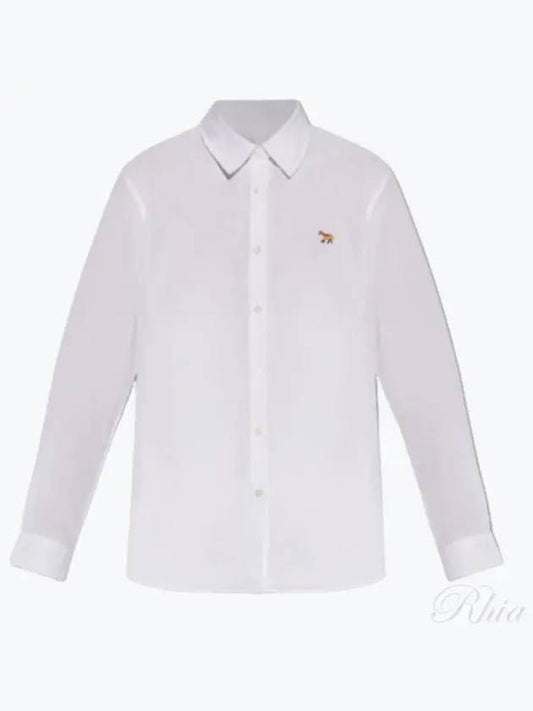 Baby Fox Cotton Shirt White - MAISON KITSUNE - BALAAN 2