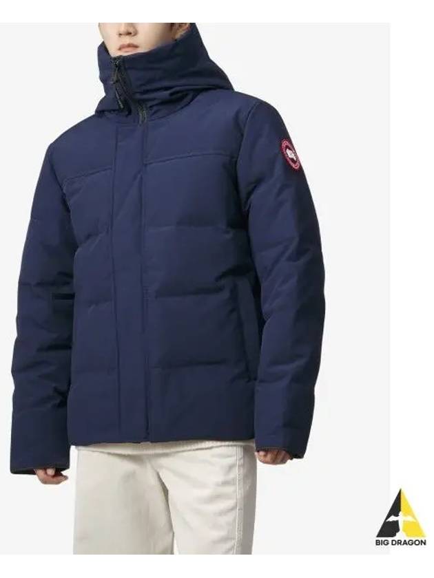 Macmillan Iconic Label Parka Navy - CANADA GOOSE - BALAAN 2