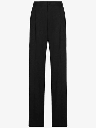 23 fw Stretch Wool Flare Pants WITH FRONTAL PINCES FTC17TFUBGBN0000 B0650569024 - DOLCE&GABBANA - BALAAN 1