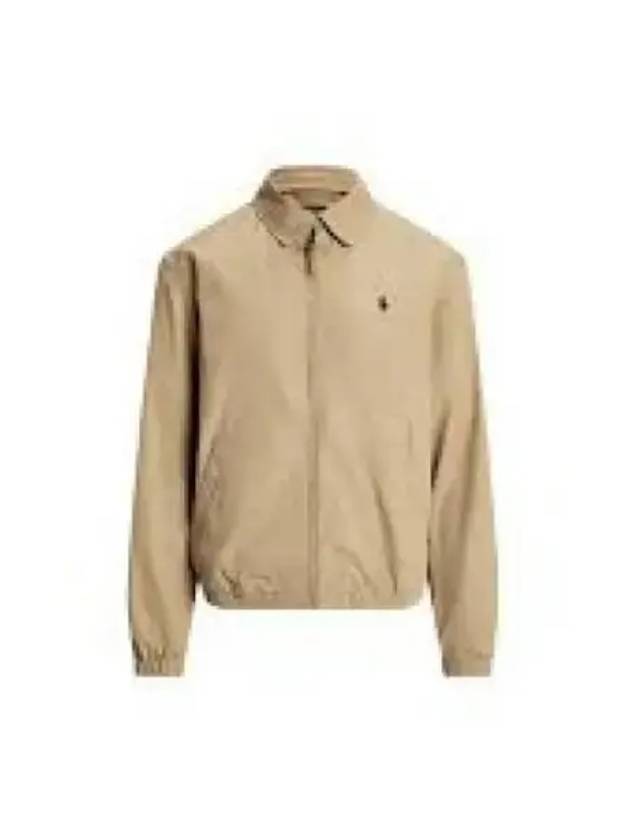 Bayport Poplin Zip-Up Jacket Beige - POLO RALPH LAUREN - BALAAN 1