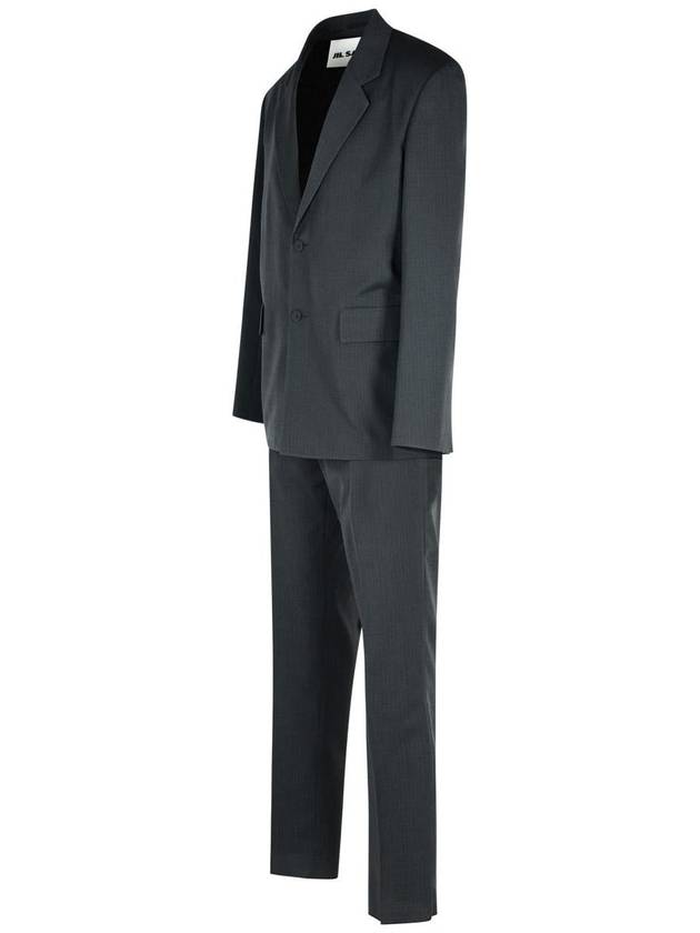 Jil Sander Grey Wool Suit - JIL SANDER - BALAAN 2