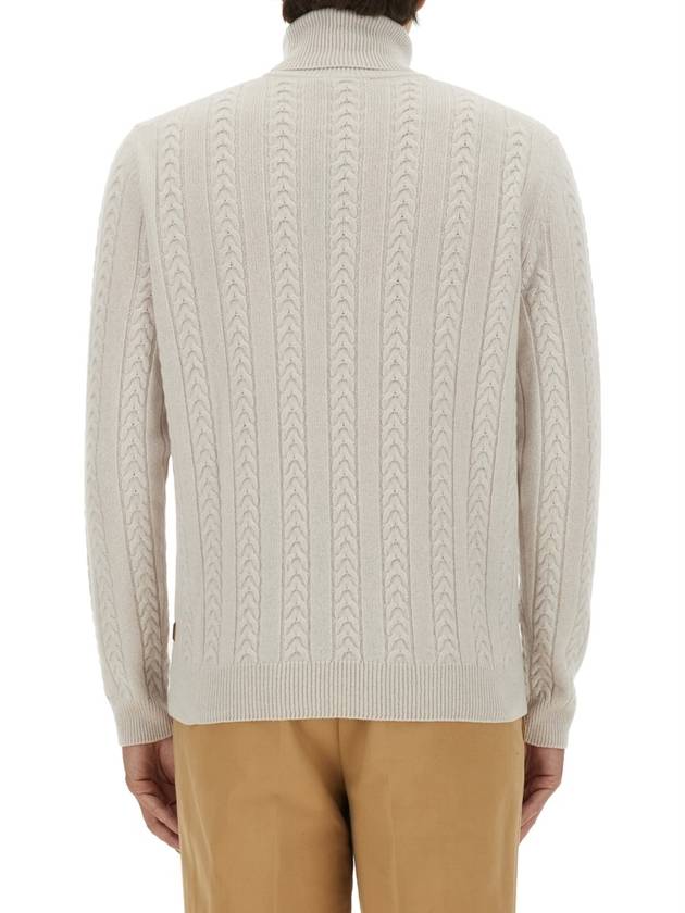 WOOL AND CASHMERE SWEATER - HUGO BOSS - BALAAN 3