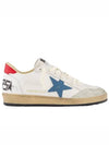 Ballstar Red Tab Mesh Low Top Sneakers White - GOLDEN GOOSE - BALAAN 2