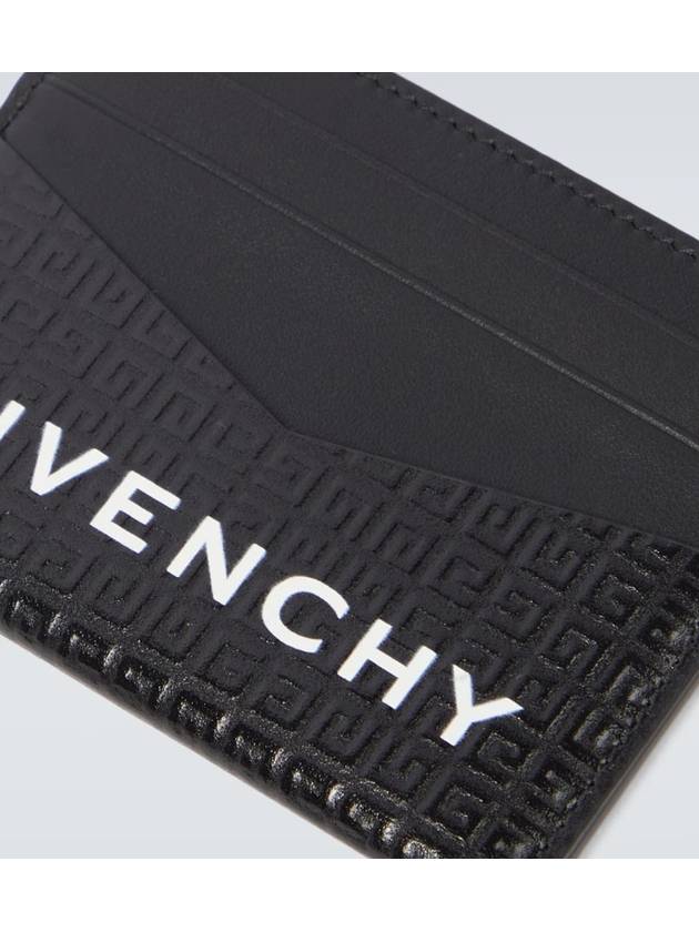 4G logo embossed card wallet BK6099K1LQ - GIVENCHY - BALAAN 3