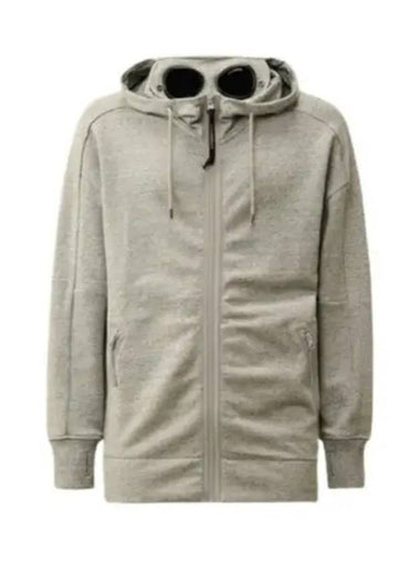 CP Company Diagonal Raised Fleece Hooded Zip Up 17CMSS028A 005086W 999 - CP COMPANY - BALAAN 1